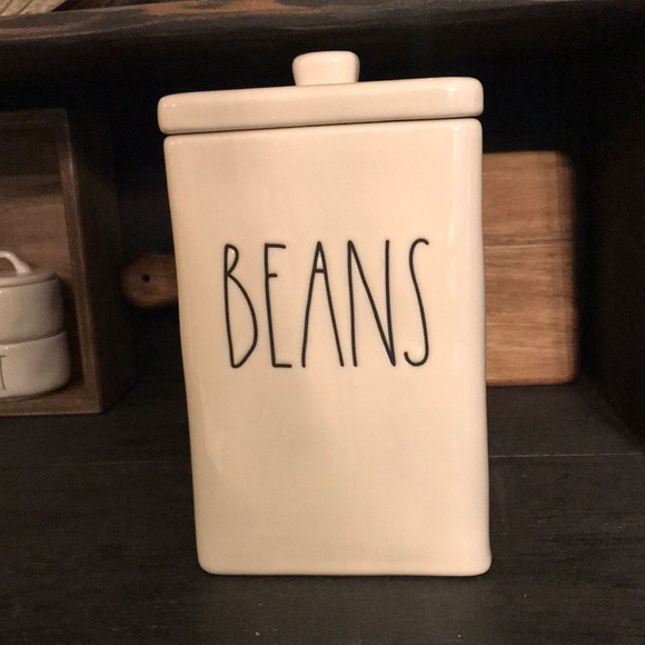 Rae Dunn Kitchen Rae Dunn Beans Canister Poshmark